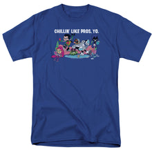 Load image into Gallery viewer, Teen Titans Go Like Pros Yo Mens T Shirt Royal Blue