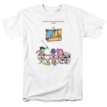 Load image into Gallery viewer, Teen Titans Go To The Movies Poster Mens T Shirt White