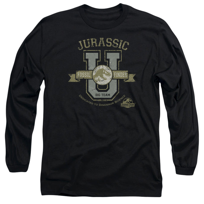 Jurassic Park Jurassic U Mens Long Sleeve Shirt Black