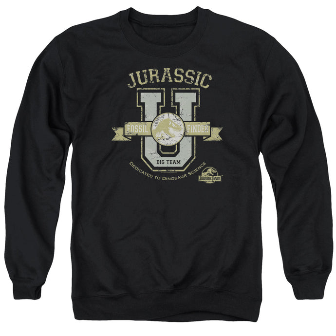 Jurassic Park Jurassic U Mens Crewneck Sweatshirt Black