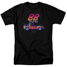 Load image into Gallery viewer, Back To The Future 88 MPH Mens T Shirt Black