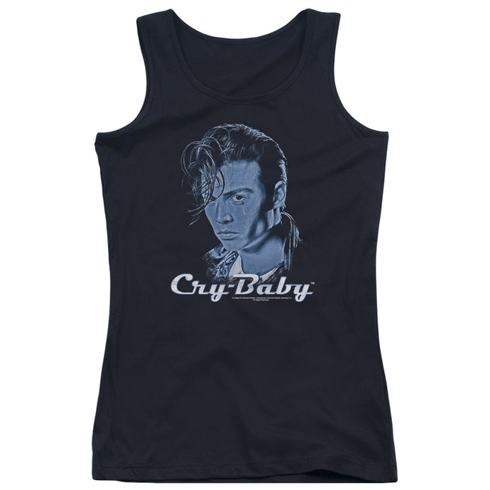 Cry Baby King Cry Baby Womens Tank Top Shirt Black