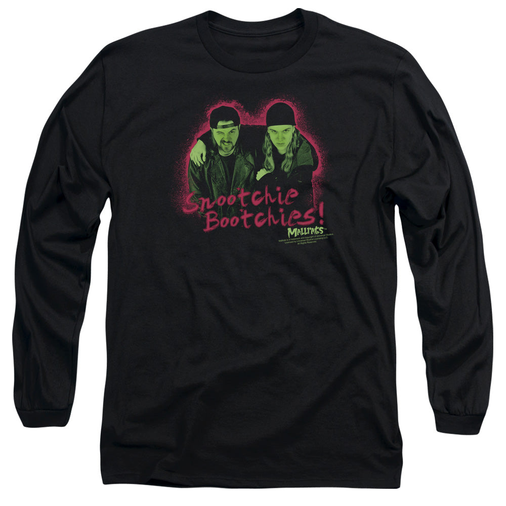Mallrats Snootchie Bootchies Mens Long Sleeve Shirt Black