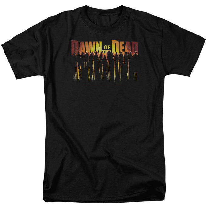 Dawn Of The Dead Walking Dead Mens T Shirt Black