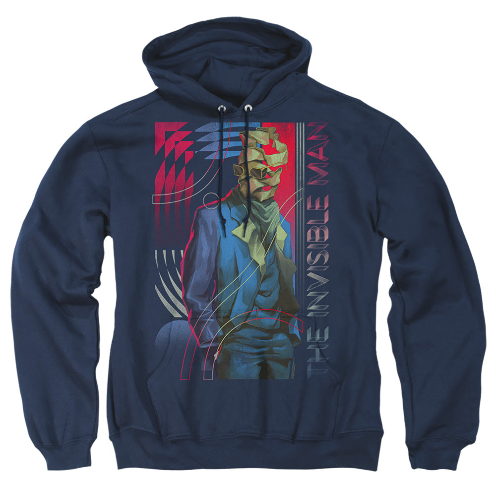 Universal Monsters Unravelling Mens Hoodie Navy Officially Licensed