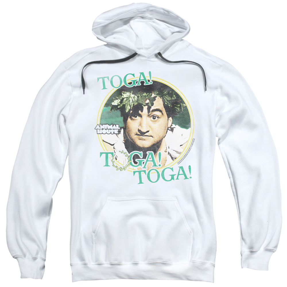 Animal House Toga Mens Hoodie White