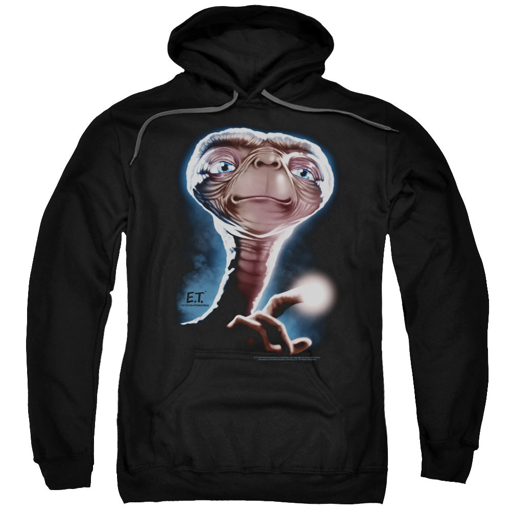 ET the Extra Terrestrial Portrait Mens Hoodie Black