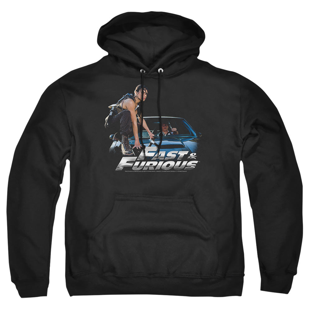 Fast And The Furious Car Ride Mens Hoodie Black Officially Licensed