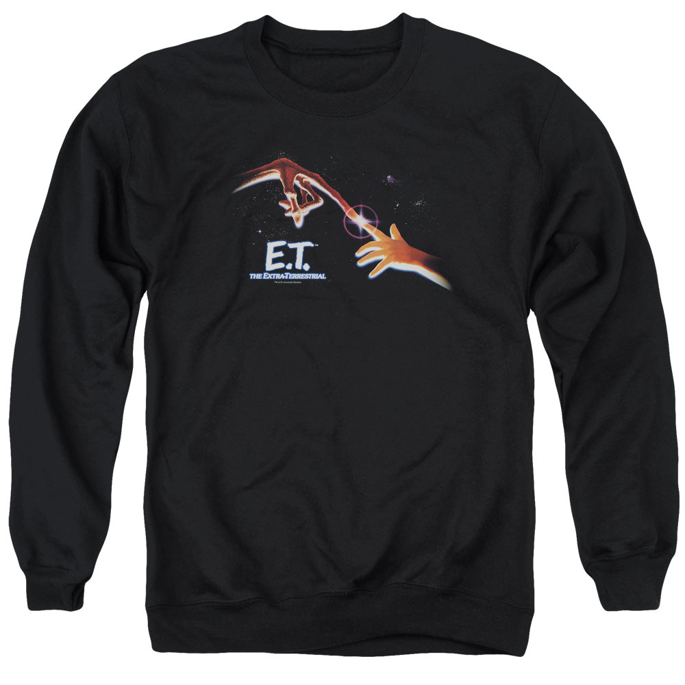 ET the Extra Terrestrial Poster Mens Crewneck Sweatshirt Black