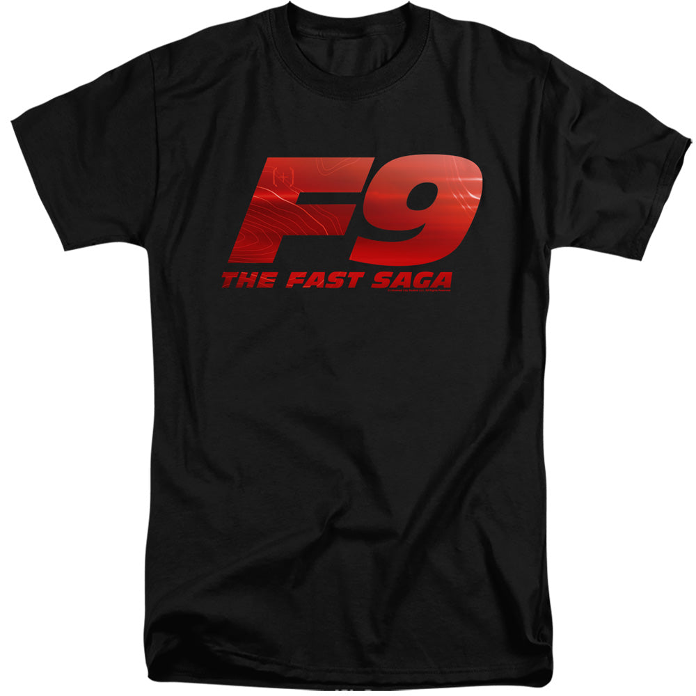 Fast And The Furious 9 F9 Maplogo Mens Tall T Shirt Black Officially Licensed