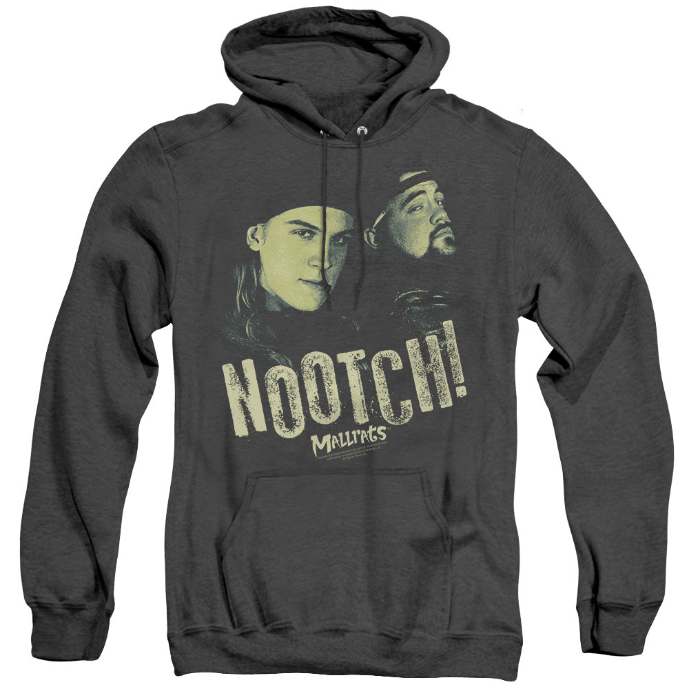 Mallrats Nootch Heather Mens Hoodie Black