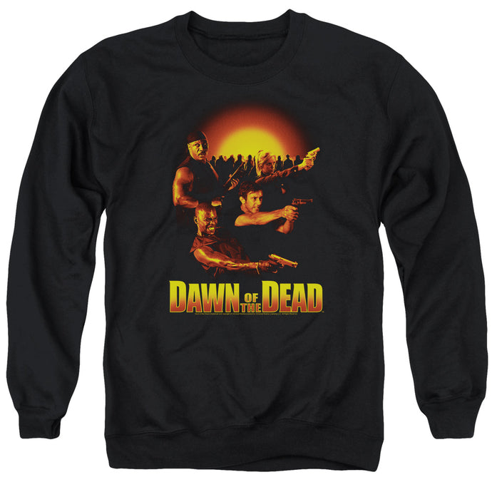 Dawn Of The Dead Dawn College Mens Crewneck Sweatshirt Black