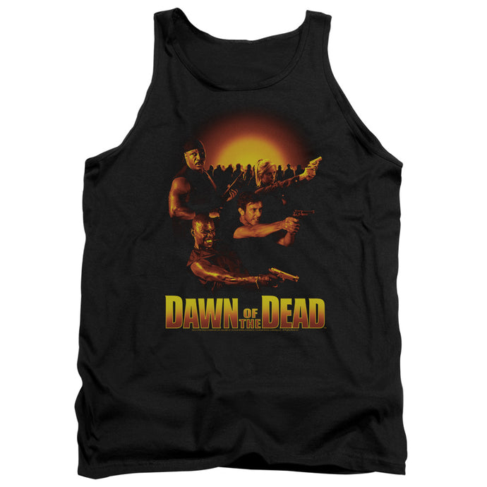 Dawn Of The Dead Dawn College Mens Tank Top Shirt Black