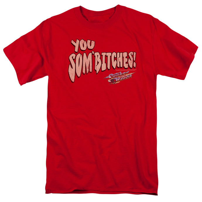Smokey And The Bandit Sombitch Mens T Shirt Red