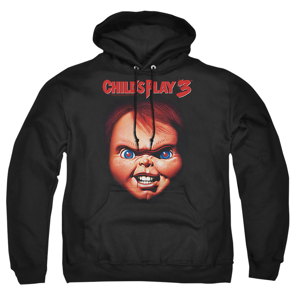 Childs Play 3 Chucky Mens Hoodie Black Officially Licensed