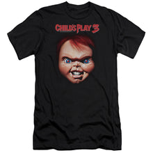 Load image into Gallery viewer, Childs Play 3 Chucky Premium Bella Canvas Slim Fit Mens T Shirt Black
