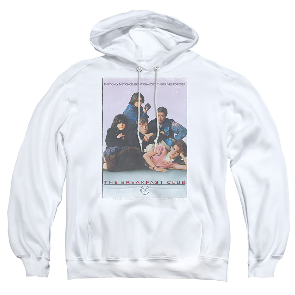 Breakfast Club Bc Poster Mens Hoodie White Officially Licensed