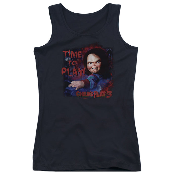 Childs Play 3 Time To Play Womens Tank Top Shirt Black