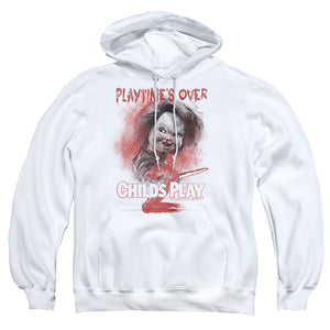 Childs Play 2 Playtimes Over Mens Hoodie White
