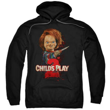 Load image into Gallery viewer, Childs Play 2 Heres Chucky Mens Hoodie Black