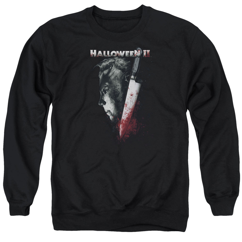 Halloween II Cold Gaze Mens Crewneck Sweatshirt Black