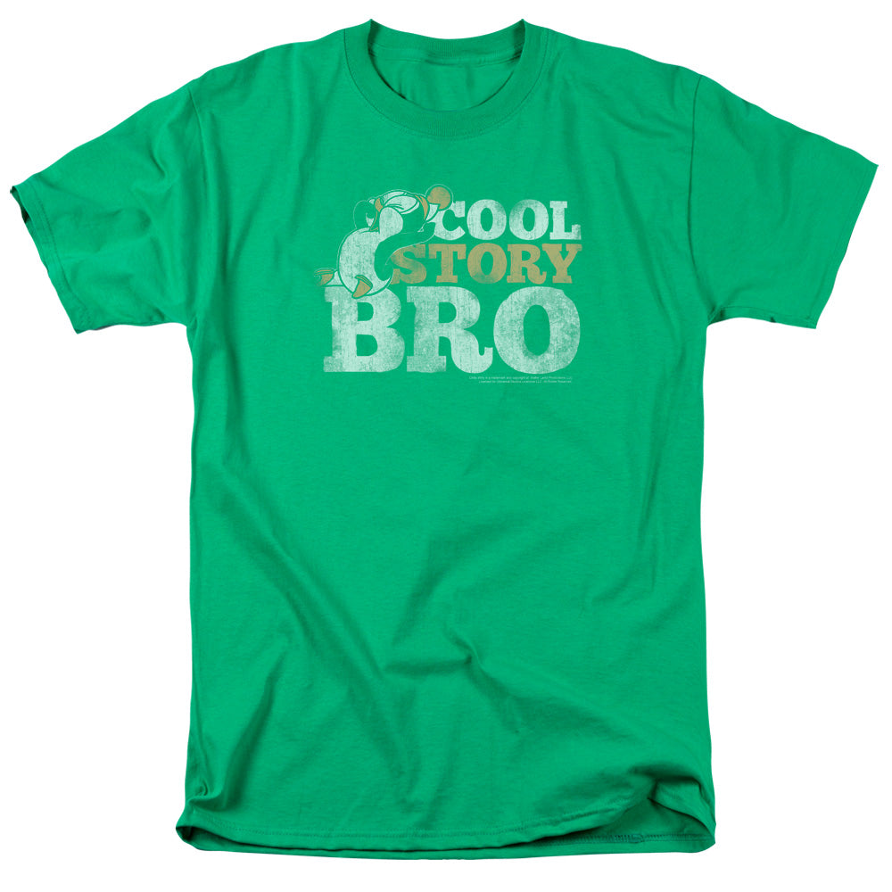 Chilly Willy Cool Story Mens T Shirt Kelly Green Kelly Green Officially Licensed