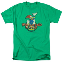 Load image into Gallery viewer, Woody Woodpecker Loco Mens T Shirt Kelly Green