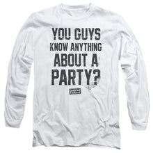 Load image into Gallery viewer, Dazed and Confused Party Time Mens Long Sleeve Shirt White