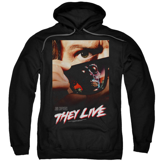 They Live Poster Mens Hoodie Black