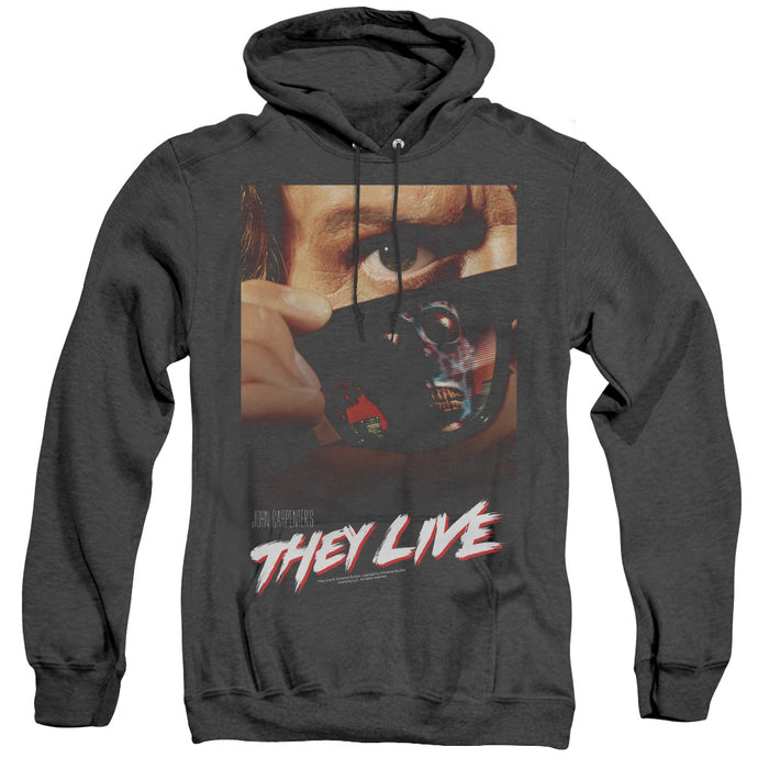 They Live Poster Heather Mens Hoodie Black