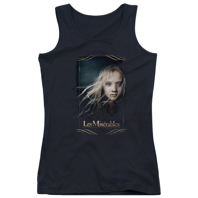 Les Miserables Cosette Womens Tank Top Shirt Black