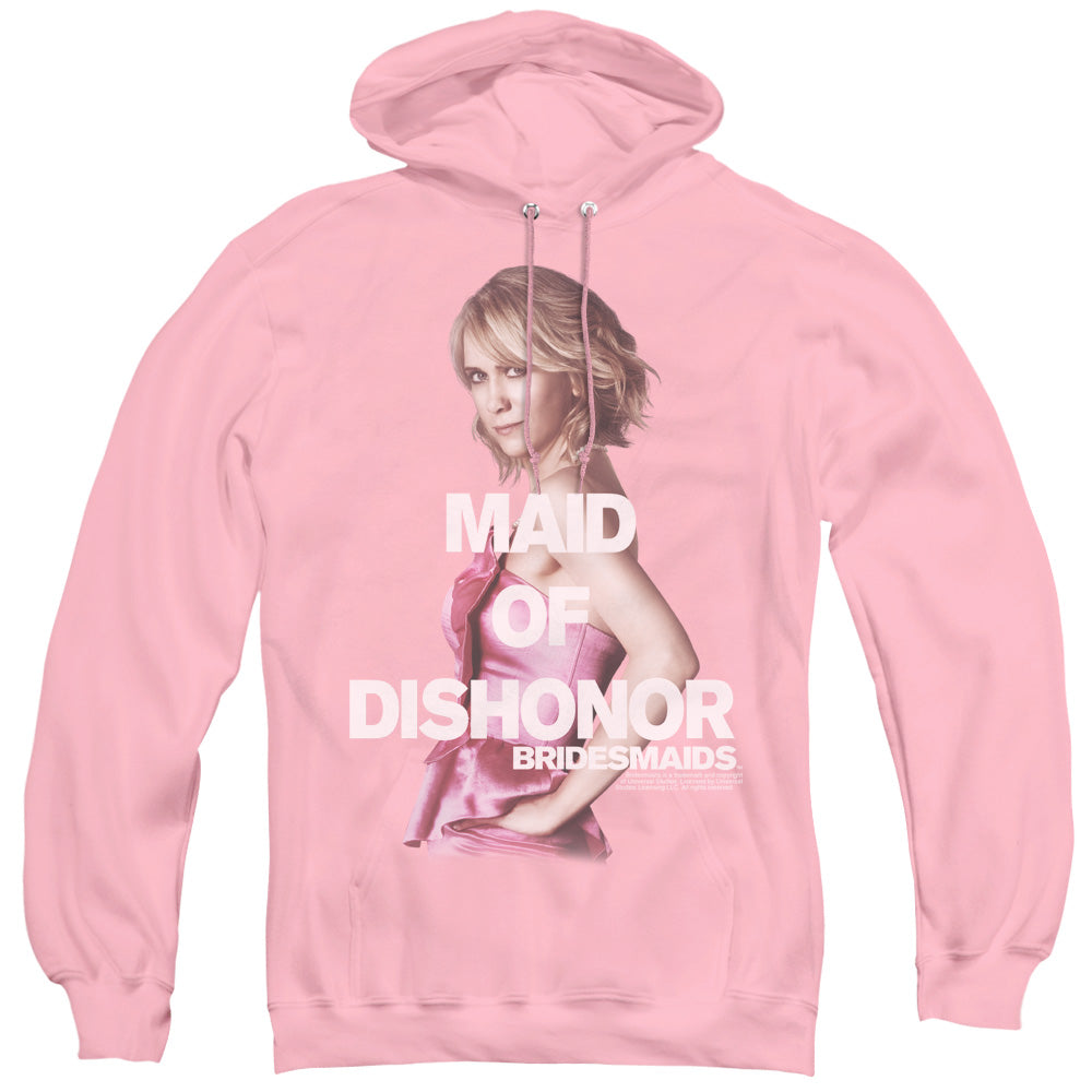 Bridesmaids Maid Of Dishonor Mens Hoodie Pink