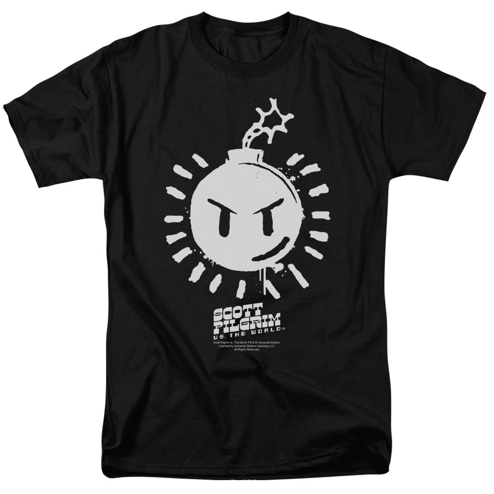 Scott Pilgrim Sex Bob Omb Logo Mens T Shirt Black Officially Licensed