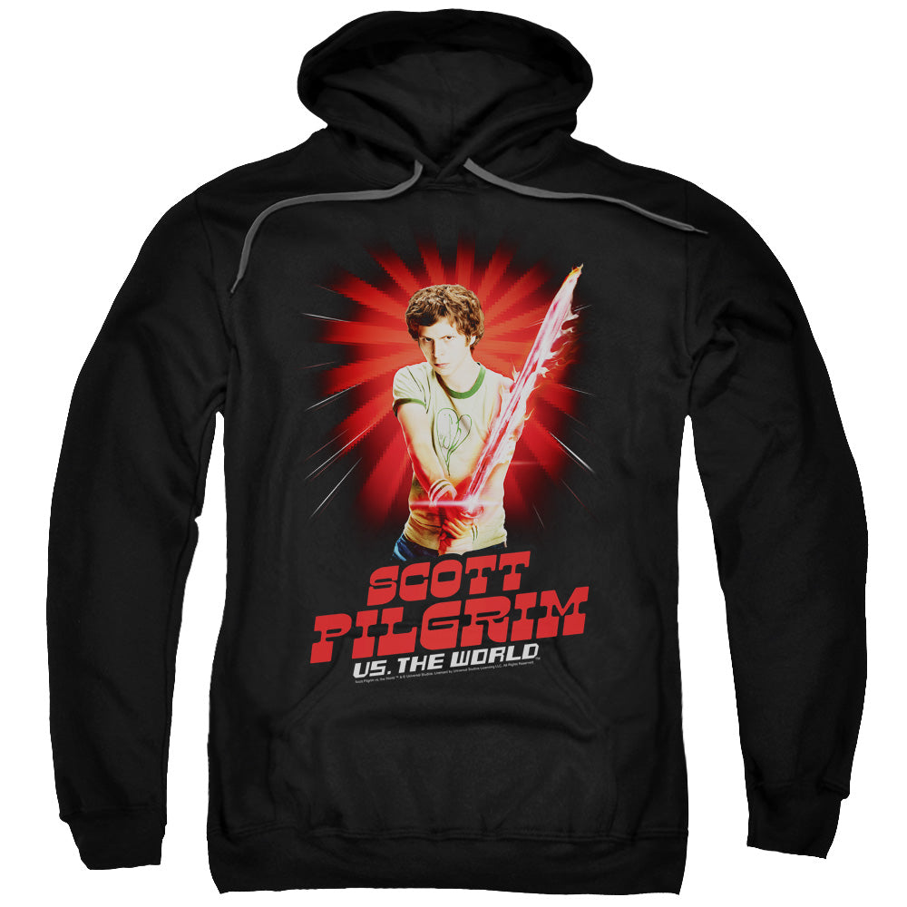Scott Pilgrim Vs The World Super Sword Mens Hoodie Black