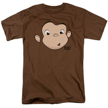 Load image into Gallery viewer, Curious George George Face Mens T Shirt Coffee Coffee