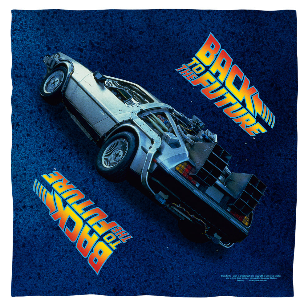 Back To The Future Delorean Bandana Officially Licensed