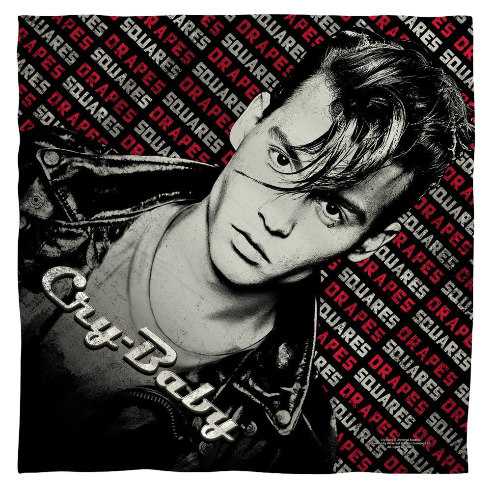 Cry Baby Drapes And Squares Bandana Officially Licensed