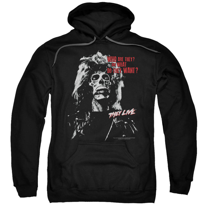 They Live They Want Mens Hoodie Black