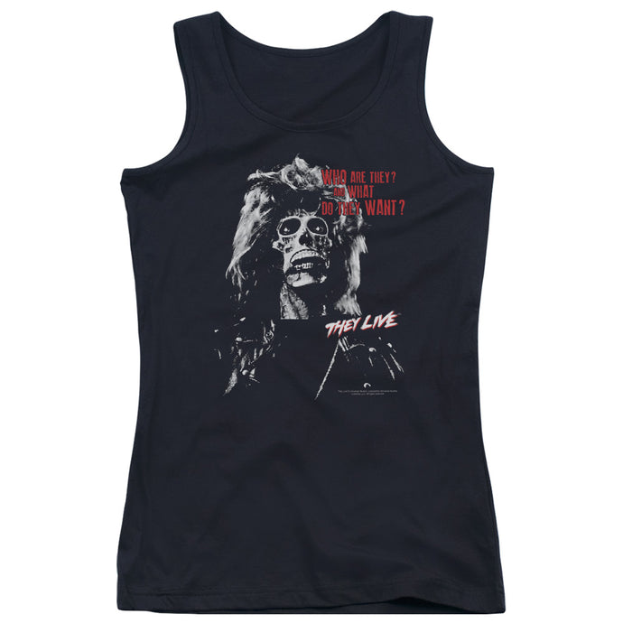 They Live They Want Womens Tank Top Shirt Black