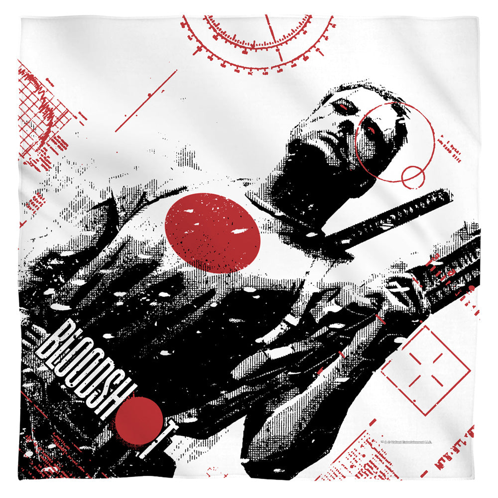 Take Aim Bloodshot Bandana Officially Licensed