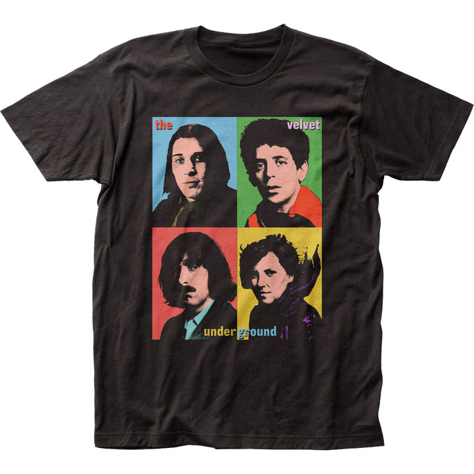 Velvet Underground Pop Art 1 Mens T Shirt Vintage Black