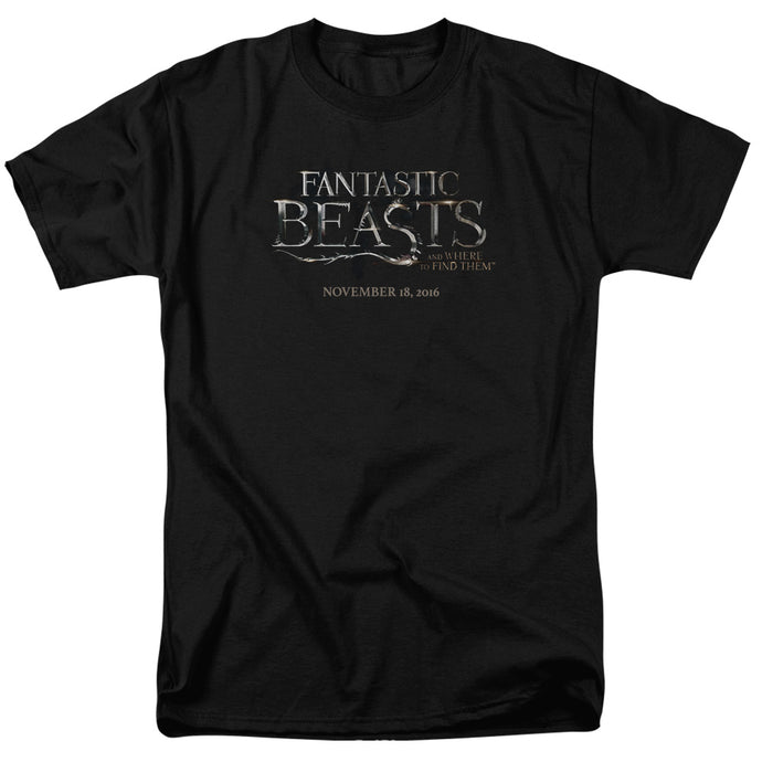 Fantastic Beasts Logo 2 Mens T Shirt Black