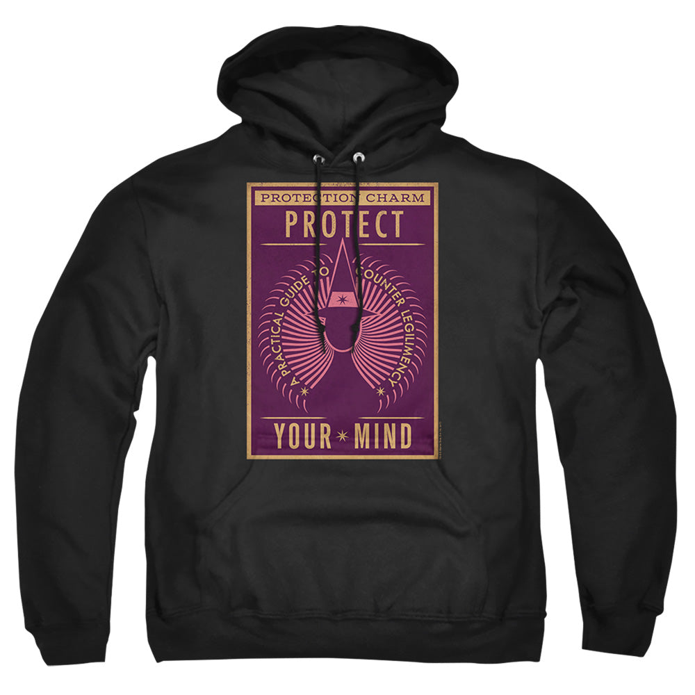 Fantastic Beasts Protect Your Mind Mens Hoodie Black Officially Licensed