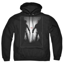 Load image into Gallery viewer, Freddy Vs Jason Silhouettes Mens Hoodie Black