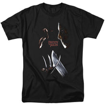 Load image into Gallery viewer, Freddy Vs Jason Face Off Mens T Shirt Black