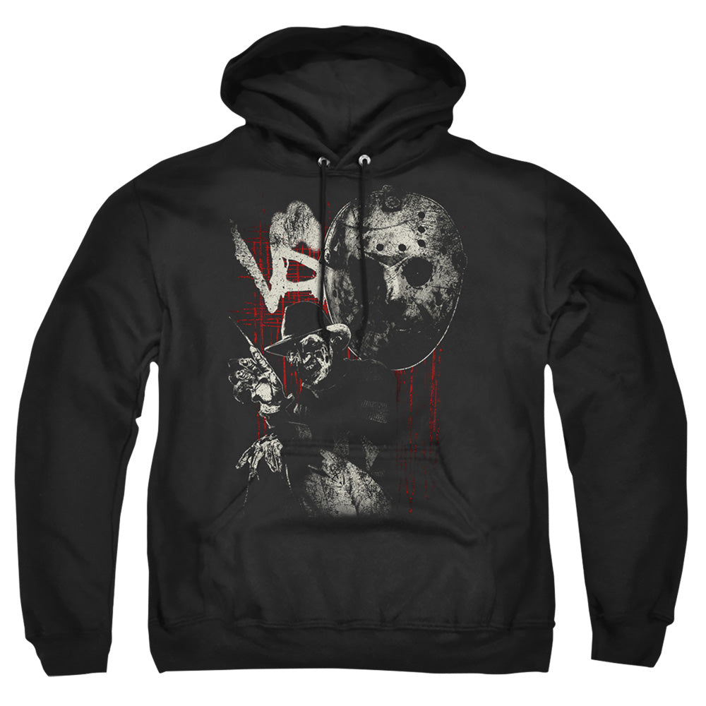 Freddy Vs Jason Scratches Mens Hoodie Black Officially Licensed