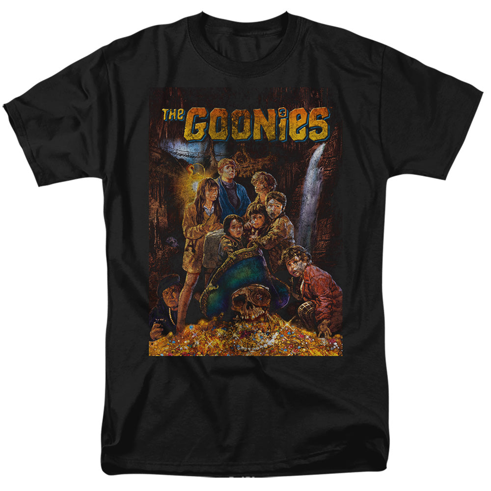 The Goonies Poster Mens T Shirt Black