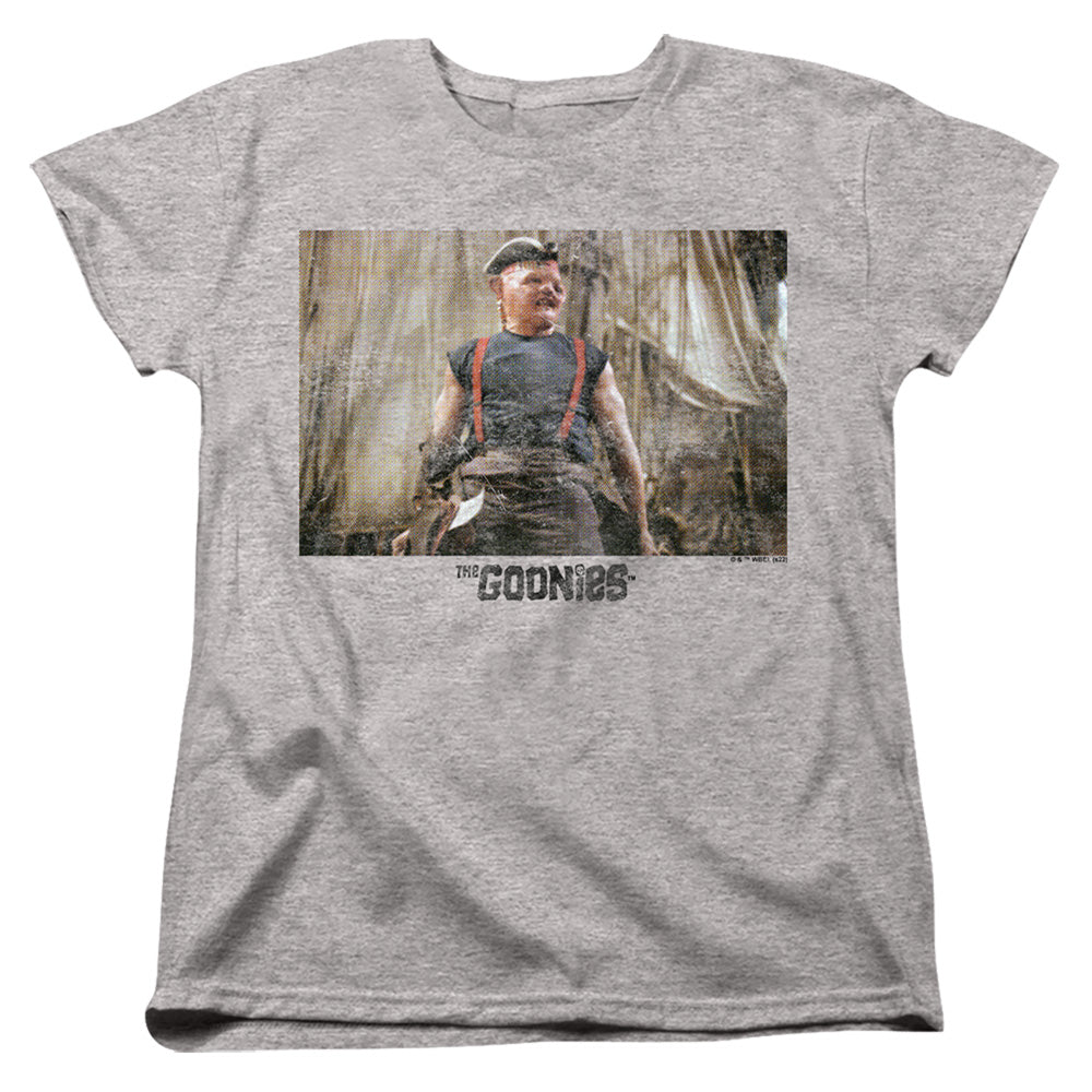 The Goonies Sloth 1 Womens T Shirt Athletic Heather Officially Licensed
