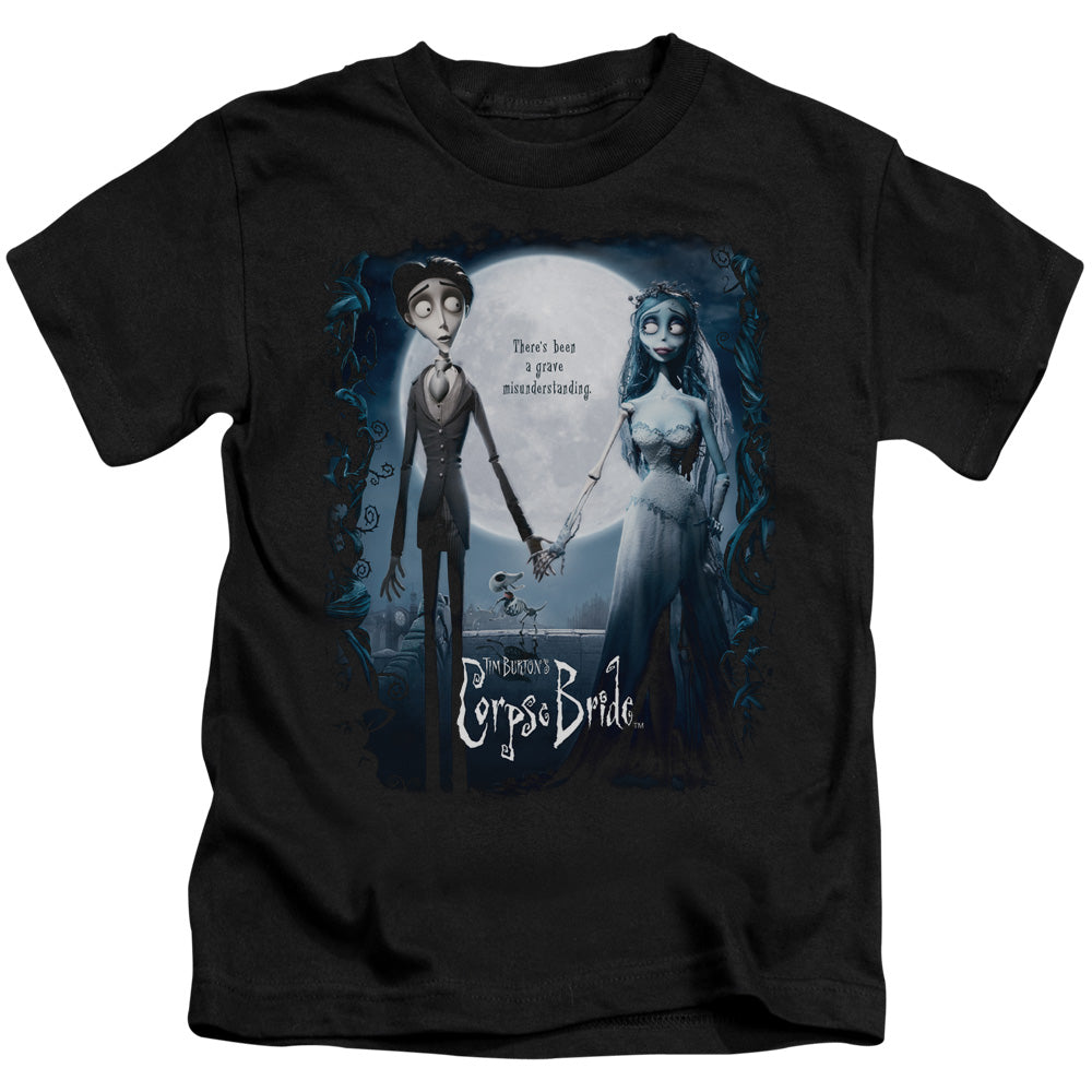 Corpse Bride Poster Juvenile Kids Youth T Shirt Black