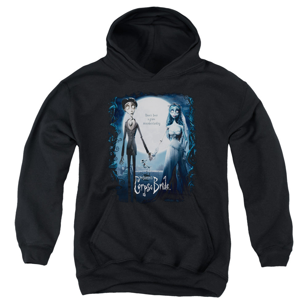 Corpse Bride Poster Kids Youth Hoodie Black